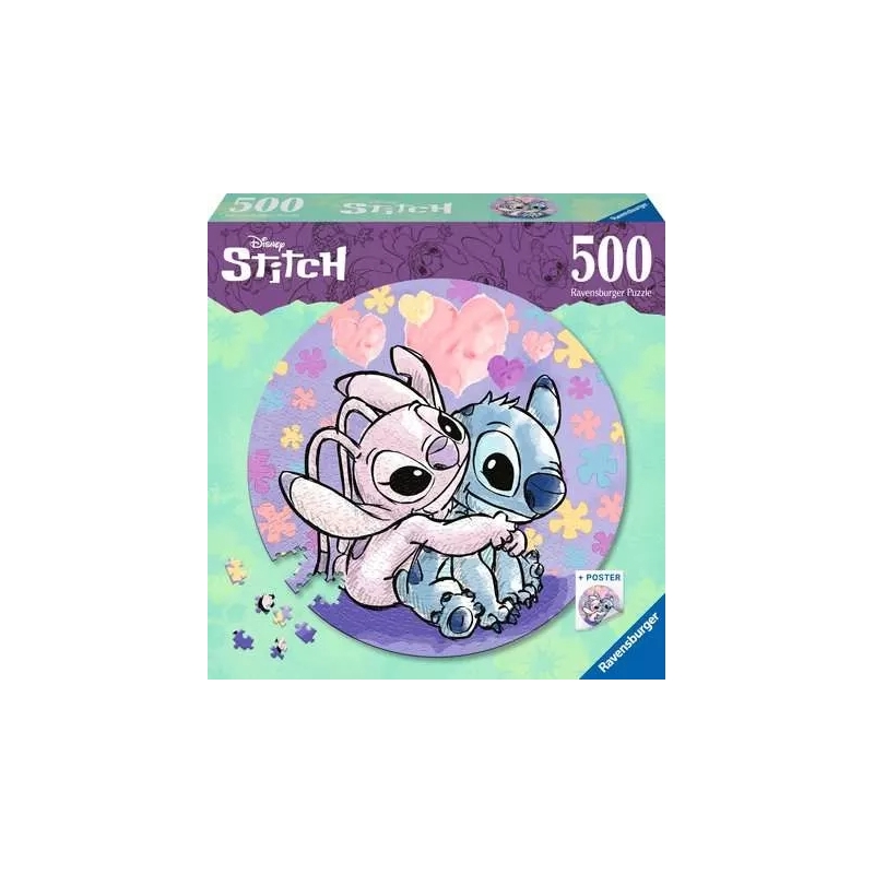 Ravensburger Disney Stitch Puzzle 500 pz Cartoni