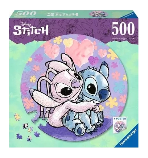 Ravensburger Disney Stitch Puzzle 500 pz Cartoni