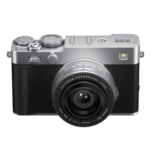 Fujifilm X -E5 Kit XF23mmF2.8 R WR MILC Body 40,2 MP X-Trans CMOS 5 HR 7728 x 5152 Pixel Silber