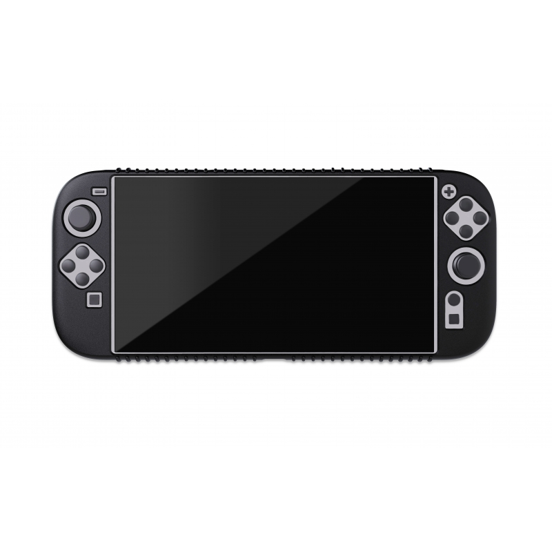 NACON SWITCHNEWGLOVEBLACK Schutzhülle für tragbare Spielkonsolen Cover Nintendo Silikon Schwarz