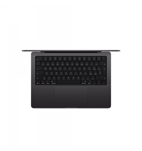 Apple MacBook Pro Apple M M5 Laptop 36,1 cm (14.2") 16 GB 1 TB SSD Wi-Fi 6E (802.11ax) macOS Tahoe Schwarz