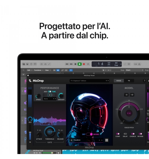 Apple MacBook Pro 14" Chip M5 10‑core CPU 10‑core GPU, 16GB, 1TB SSD Nero Siderale