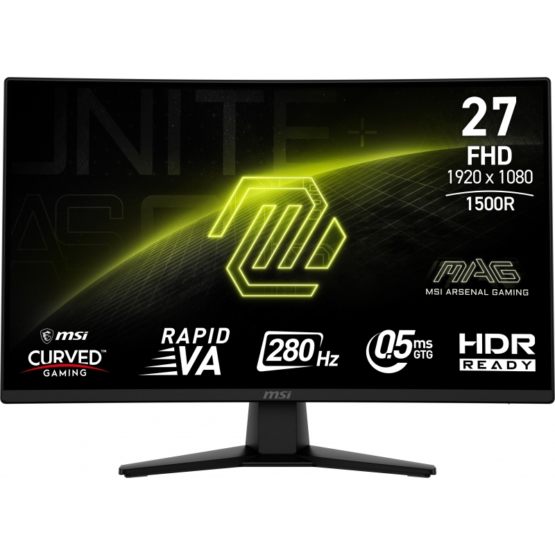 MSI MAG 274CXF Monitor PC 68,6 cm (27") 1920 x 1080 Pixel Full HD Nero MSI MAG 274CXF Monitor PC 68,6 cm (27") 1920 x 1080 Pixel Full HD Nero