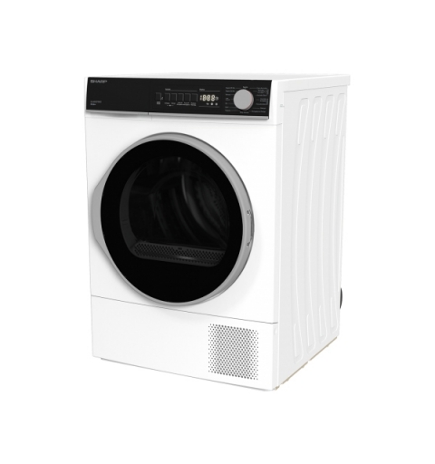 Sharp KD-NHB0S7GW21-IT Wäschetrockner Freistehend Frontlader 10 kg Weiß