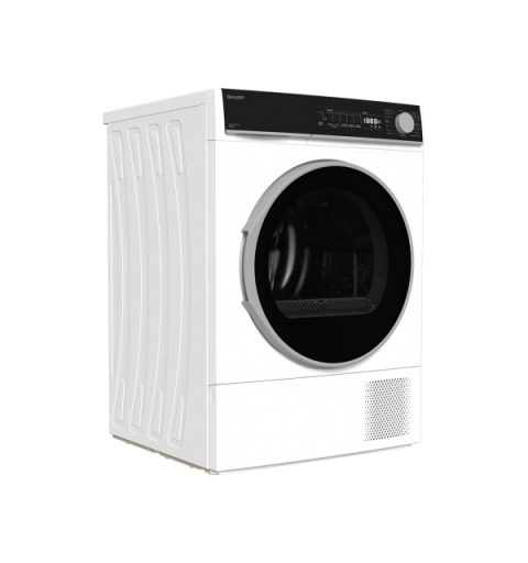 Sharp KD-NHB0S7GW21-IT Wäschetrockner Freistehend Frontlader 10 kg Weiß