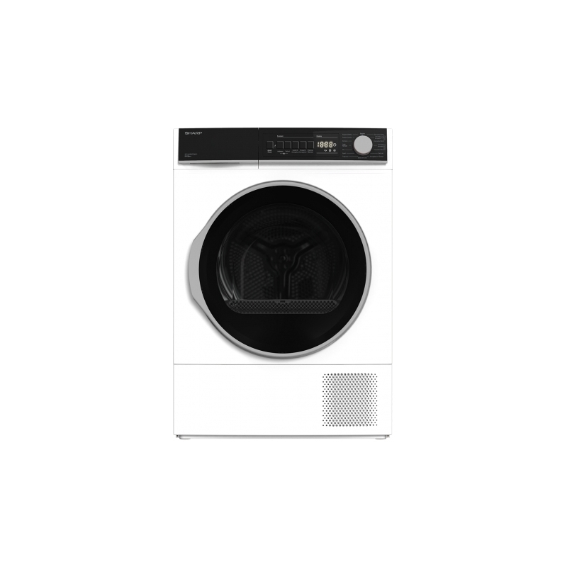 Sharp KD-NHB0S7GW21-IT Wäschetrockner Freistehend Frontlader 10 kg Weiß