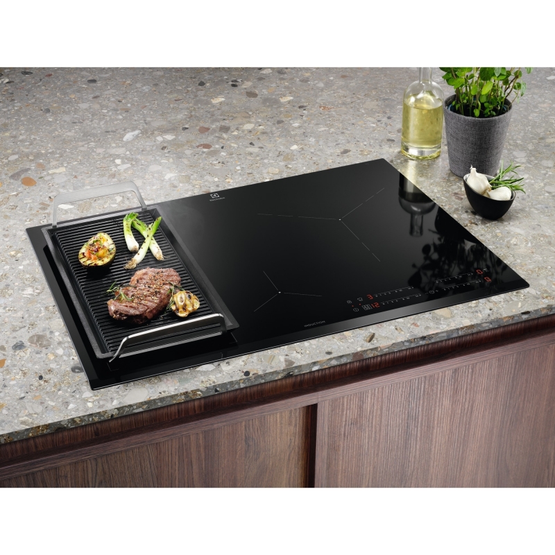 Electrolux Serie 600 LIL83441 Piano cottura ad induzione Bridge 80cm