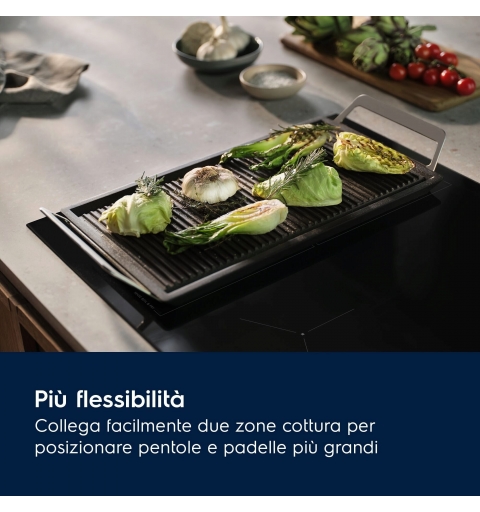 Electrolux Serie 600 LIL83441 Piano cottura ad induzione Bridge 80cm