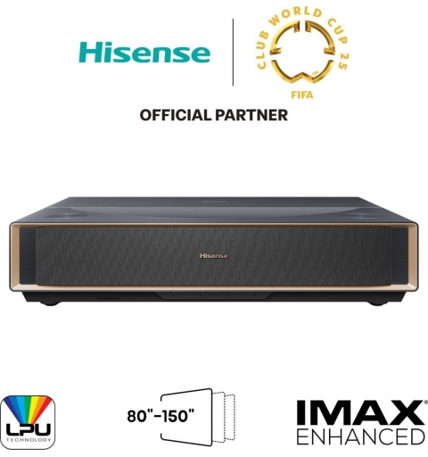 Hisense PT1 Proiettore a raggio ultra corto 2500 ANSI lumen DLP UHD 4K (3840x2160) Compatibilità 3D Nero