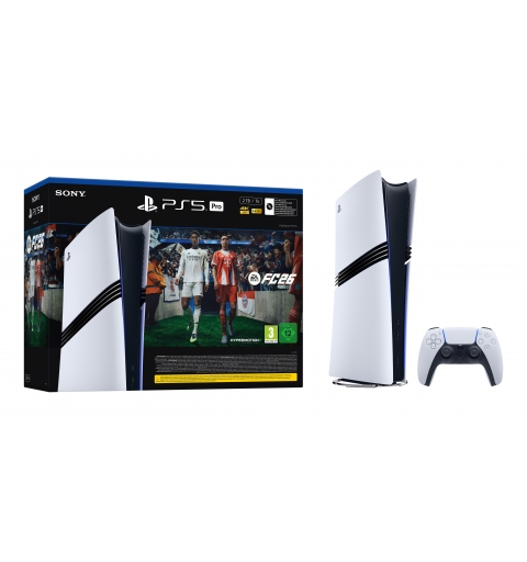 Sony PlayStation 5 Pro + EA Sports FC 26 Bundle 2 TB Wi-Fi Black, White