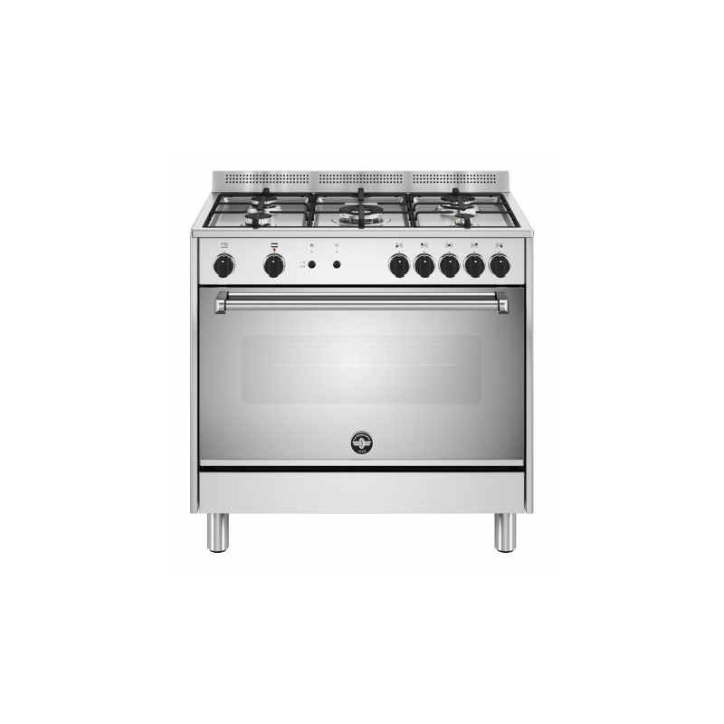 Bertazzoni La Germania Americana AMN965GXV 24 cocina Cocina independiente Gas Encimera de gas Acero inoxidable