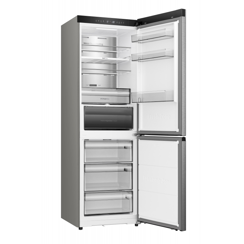 Hisense RB3K330SAIC Libera installazione 330 L C Acciaio inox Hisense RB3K330SAIC Libera installazione 330 L C Acciaio inox