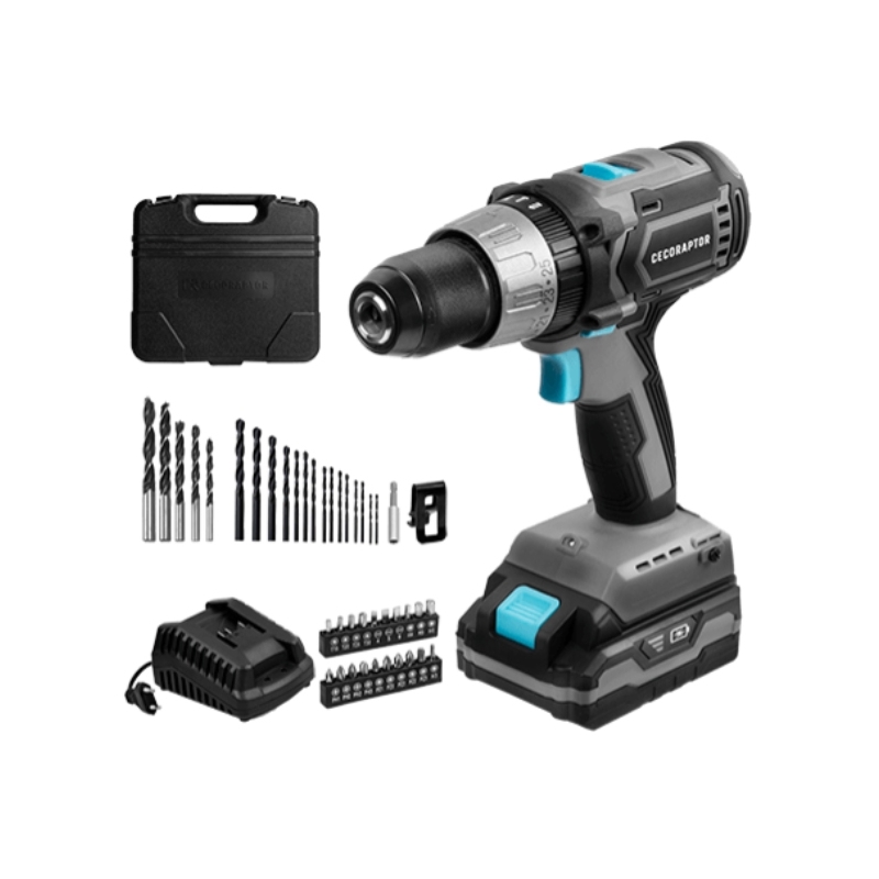 Cecotec 70008 trapano 1550 Giri min Nero, Blu, Grigio Cecotec 70008 trapano 1550 Giri min Nero, Blu, Grigio