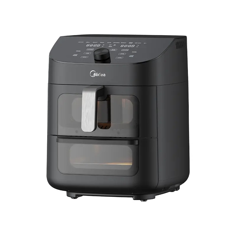 Midea MAD1100DADK friggitrice Doppia 11 L Indipendente 1700 W Friggitrice ad aria calda Nero Midea MAD1100DADK friggitrice Doppia 11 L Indipendente 1700 W Friggitrice ad aria calda Nero