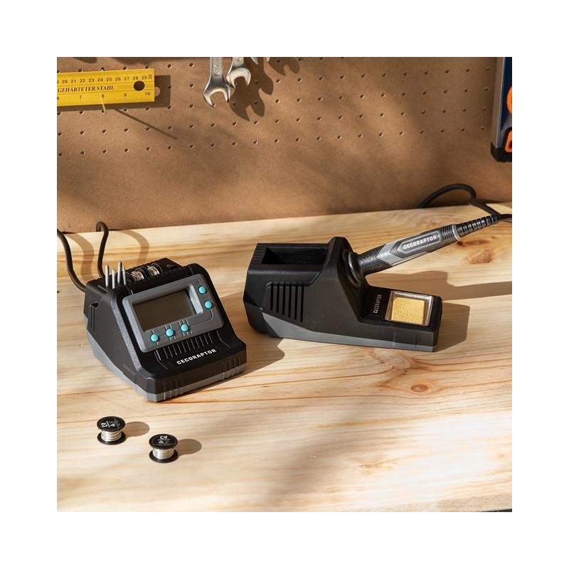 Cecotec CecoRaptor Perfect SolderStation 600 Advance Fer à souder 400 °C Noir Cecotec CecoRaptor Perfect SolderStation 600 Advance Fer à souder 400 °C Noir