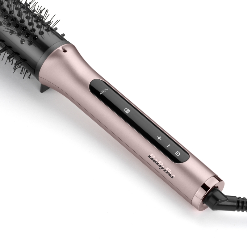 BaByliss HSB200E brosse soufflante et fer à lisser Brosse à boucler À chaleur Rose 96 W 1,8 m