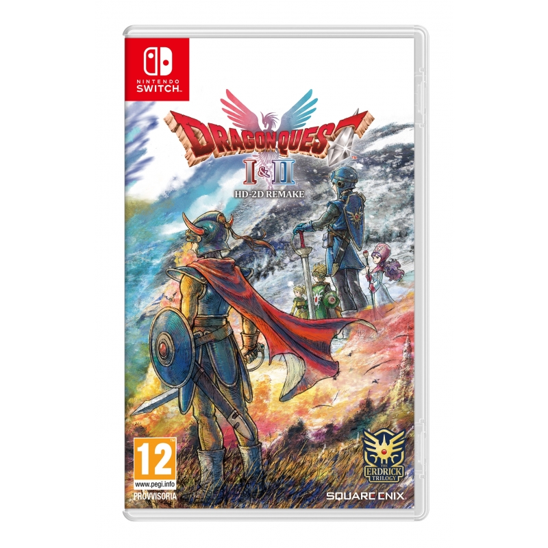 Square Enix Dragon Quest I & II HD-2D Remake NSW Chinois simplifié, Allemand, Anglais, Espagnol, Français, Italien, Japonais