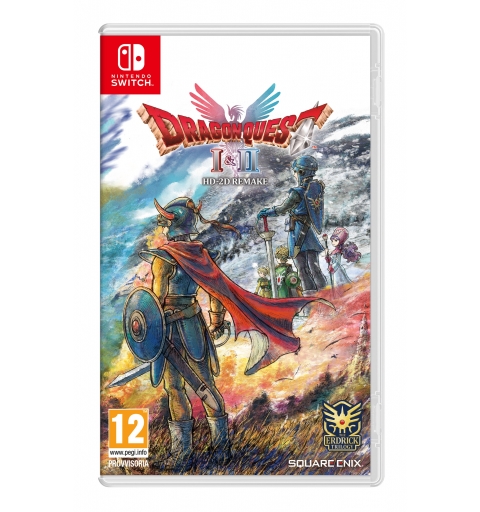 Square Enix Dragon Quest I & II HD-2D Remake NSW Simplified Chinese, German, English, Spanish, French, Italian, Japanese