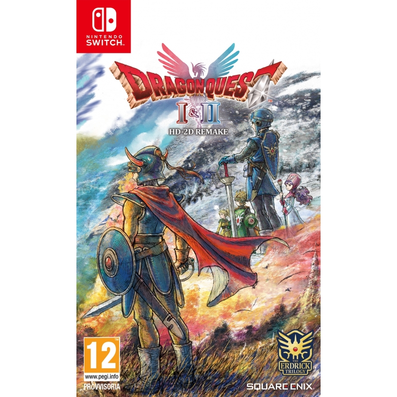 Square Enix Dragon Quest I & II HD-2D Remake NSW Cinese semplificato, Tedesca, Inglese, ESP, Francese, ITA, Giapponese Nintendo