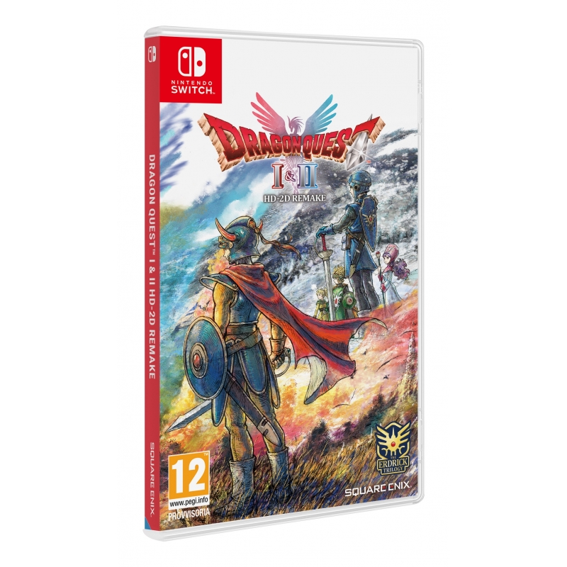 Square Enix Dragon Quest I & II HD-2D Remake NSW Cinese semplificato, Tedesca, Inglese, ESP, Francese, ITA, Giapponese Nintendo