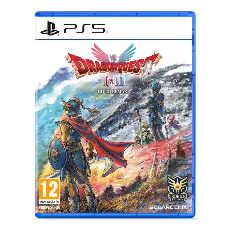 Square Enix Dragon Quest I & II HD-2D Remake PS5 Simplified Chinese, German, English, Spanish, French, Italian, Japanese