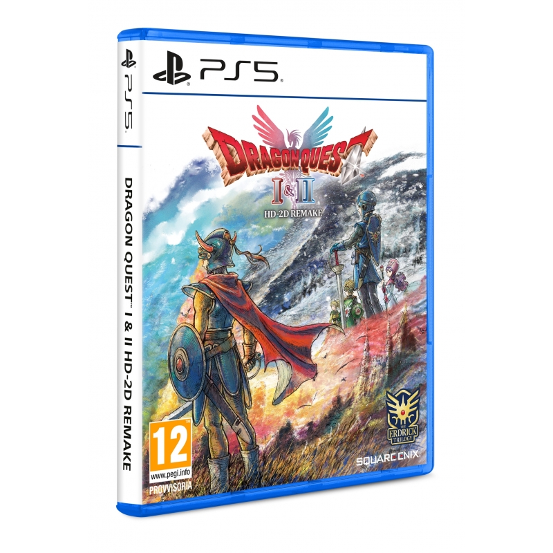 Square Enix Dragon Quest I & II HD-2D Remake PS5 Cinese semplificato, Tedesca, Inglese, ESP, Francese, ITA, Giapponese Square Enix Dragon Quest I & II HD-2D Remake PS5 Cinese semplificato, Tedesca, Inglese, ESP, Francese, ITA, Giapponese