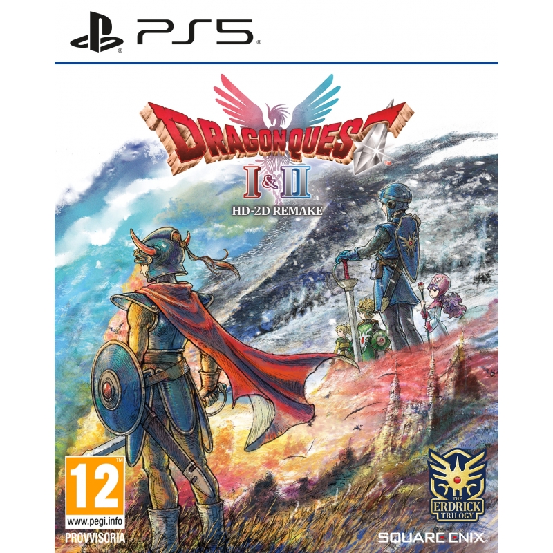 Square Enix Dragon Quest I & II HD-2D Remake PS5 Vereinfachtes Chinesisch, Deutsch, Englisch, Spanisch, Französisch,