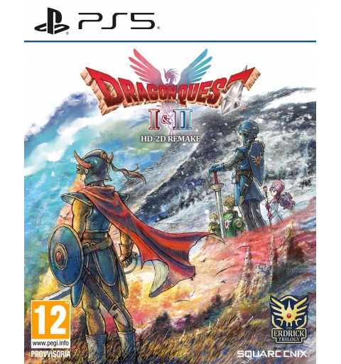 Square Enix Dragon Quest I & II HD-2D Remake PS5 Chino simplificado, Alemán, Inglés, Español, Francés, Italiano, Japonés