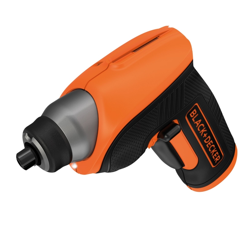 Black & Decker CS3652LC-QW Elektroschrauber Schlagschrauber 180 RPM Schwarz, Orange
