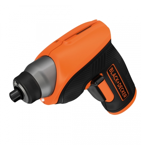 Black & Decker CS3652LC-QW cacciavite elettrico e avvitatore a impulso 180 Giri min Nero, Arancione