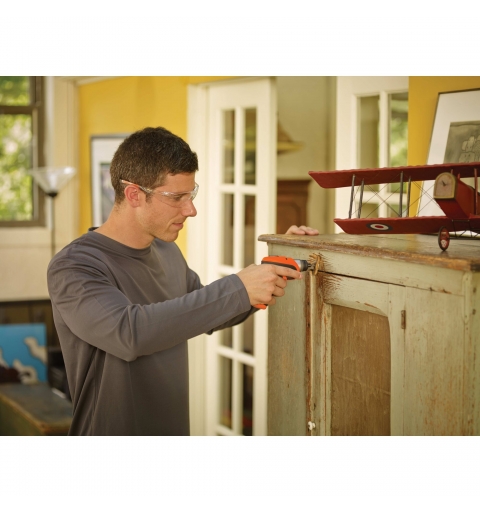 Black & Decker CS3652LC-QW destornillador eléctrico y llave de impacto 180 RPM Negro, Naranja