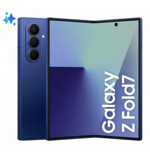 Samsung Galaxy Z Fold7 Smartphone AI, RAM 16GB, 1TB, Display 6,5" 8", Camera 200MP, Batteria a lunga durata, Blue Shadow