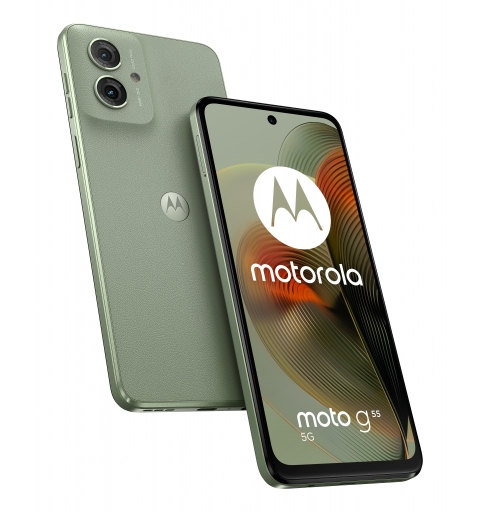 Motorola moto g55 5G 16,5 cm (6.49") Doppia SIM Android 14 USB tipo-C 8 GB 256 GB 5000 mAh Verde