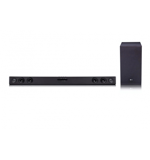 LG Soundbar SQC2 300W 2.1 canali, Dolby Digital, Subwoofer wireless, NOVITÀ 2022