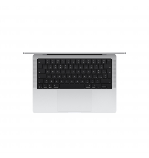 Apple MacBook Pro 14-inch M5 chip with 10‑core CPU and 10‑core GPU, 16GB, 512GB SSD - Silver