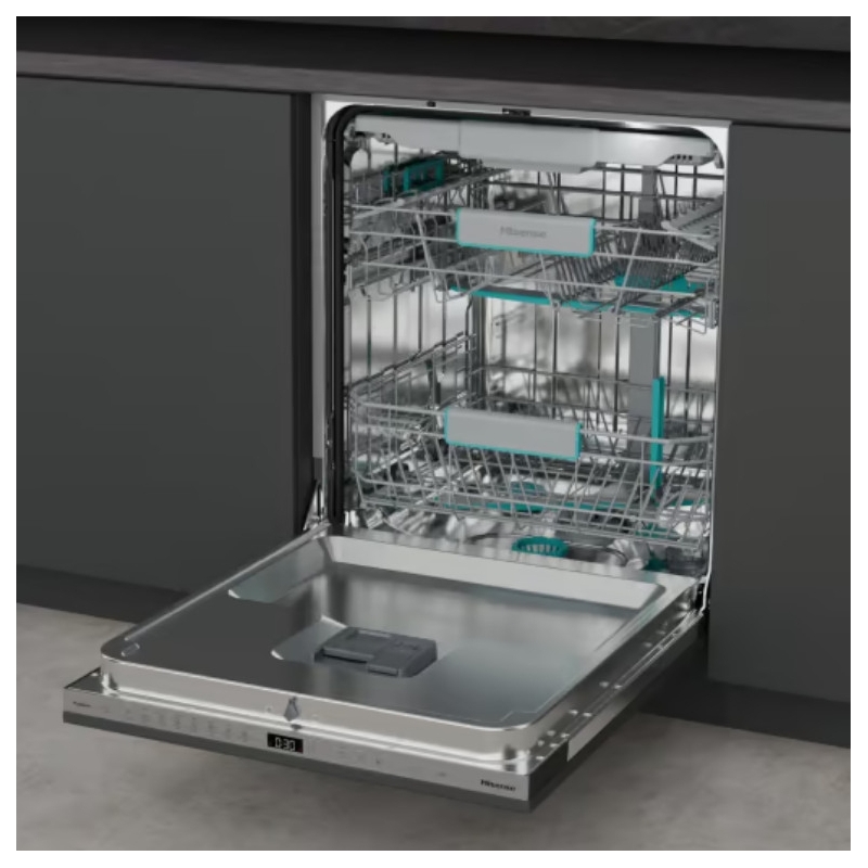 Hisense HV663A65 dishwasher Fully built-in 16 place settings A