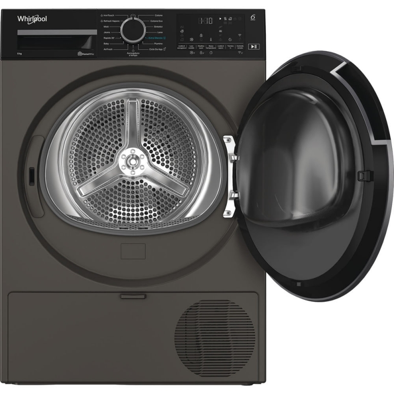 Whirlpool C WD 96M GBS IT sèche-linge Pose libre Charge avant 9 kg Gris