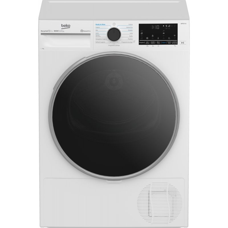 Beko BT96DBS secadora Independiente Carga frontal 9 kg Blanco