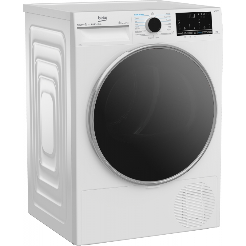 Beko BT96DBS sèche-linge Pose libre Charge avant 9 kg Blanc