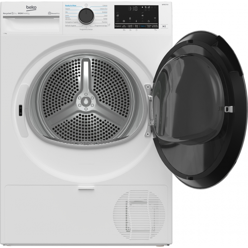 Beko BT96DBS Asciugatrice 9kg, Classe A a Pompa di Calore