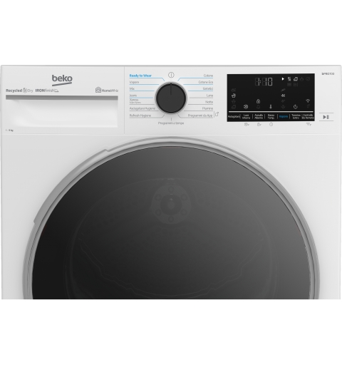 Beko BT96DBS secadora Independiente Carga frontal 9 kg Blanco