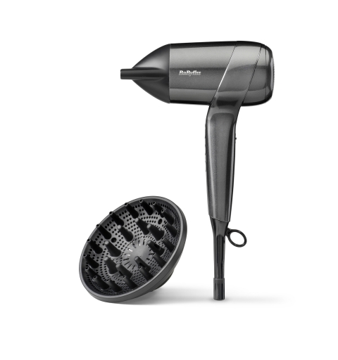 BaByliss Titanium Shine D6200DE secador 1600 W Acero