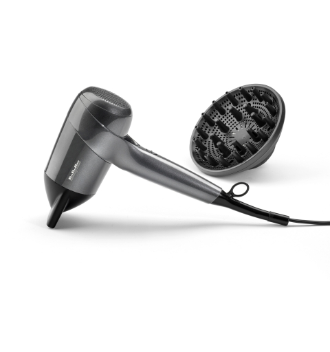 BaByliss Titanium Shine D6200DE hair dryer 1600 W Steel