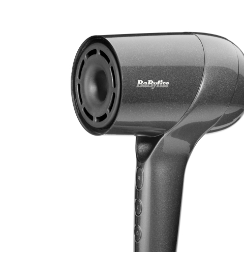 BaByliss Titanium Shine D6200DE asciuga capelli 1600 W Acciaio