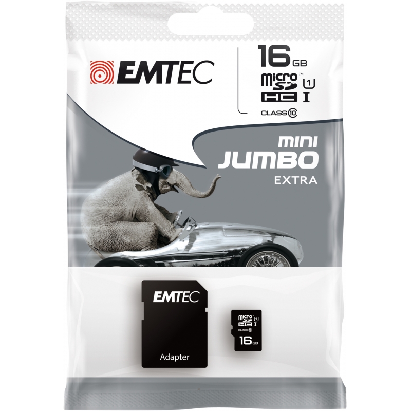 Emtec ECMSDM16GHC10 Speicherkarte 16 GB MicroSD Klasse 10