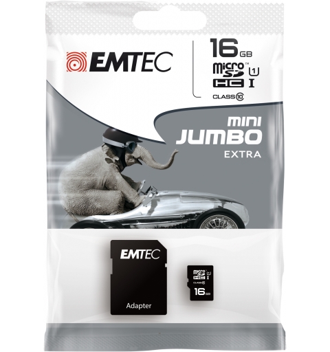 Emtec ECMSDM16GHC10 Speicherkarte 16 GB MicroSD Klasse 10