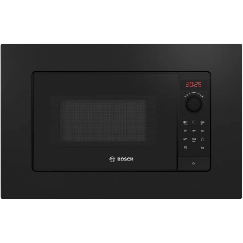 Bosch Serie 2 BFL623MB4 micro-onde Noir Micro-onde simple Intégré 20 L 800 W