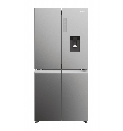 Haier Cube 83 Serie 5 HCW58F18EWMP frigorifero side-by-side Libera installazione 507 L E Platino, Acciaio inox