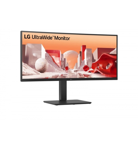 LG 34BA85QE-B écran plat de PC 86,4 cm (34") 3440 x 1440 pixels Wide Quad HD LCD Noir