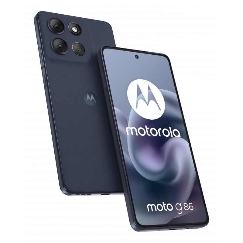 Motorola moto g86 5G 16,9 cm (6.67") SIM doble Android 15 USB Tipo C 8 GB 256 GB 5200 mAh Azul oscuro